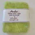 Lime & Coconut  Felted Soap